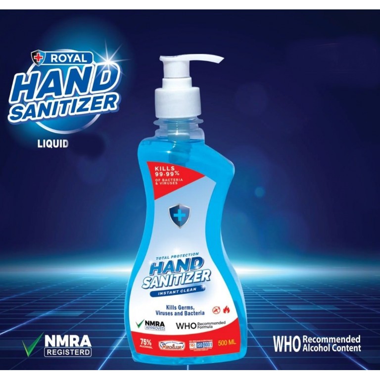Royal HAND SANITIZER  500 ml with Pump